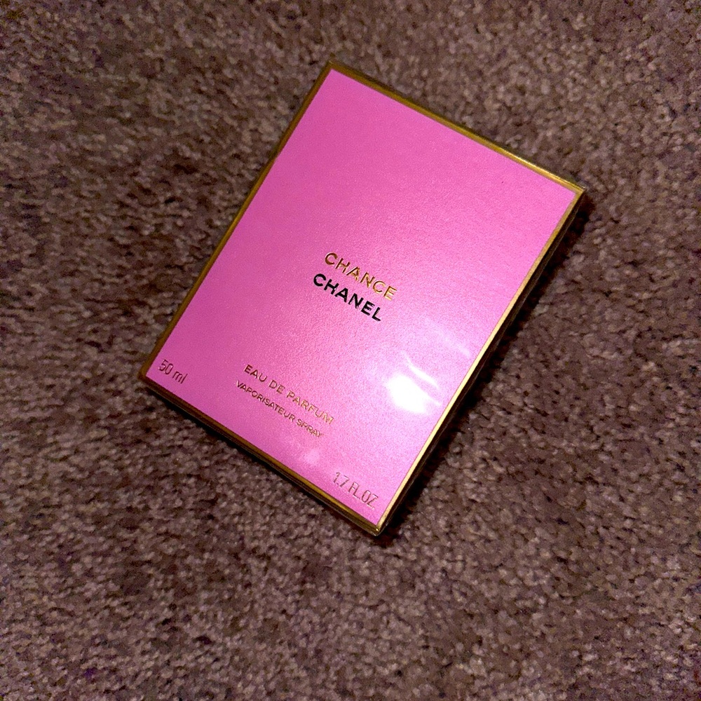 NWT chanel chance pink  box only
